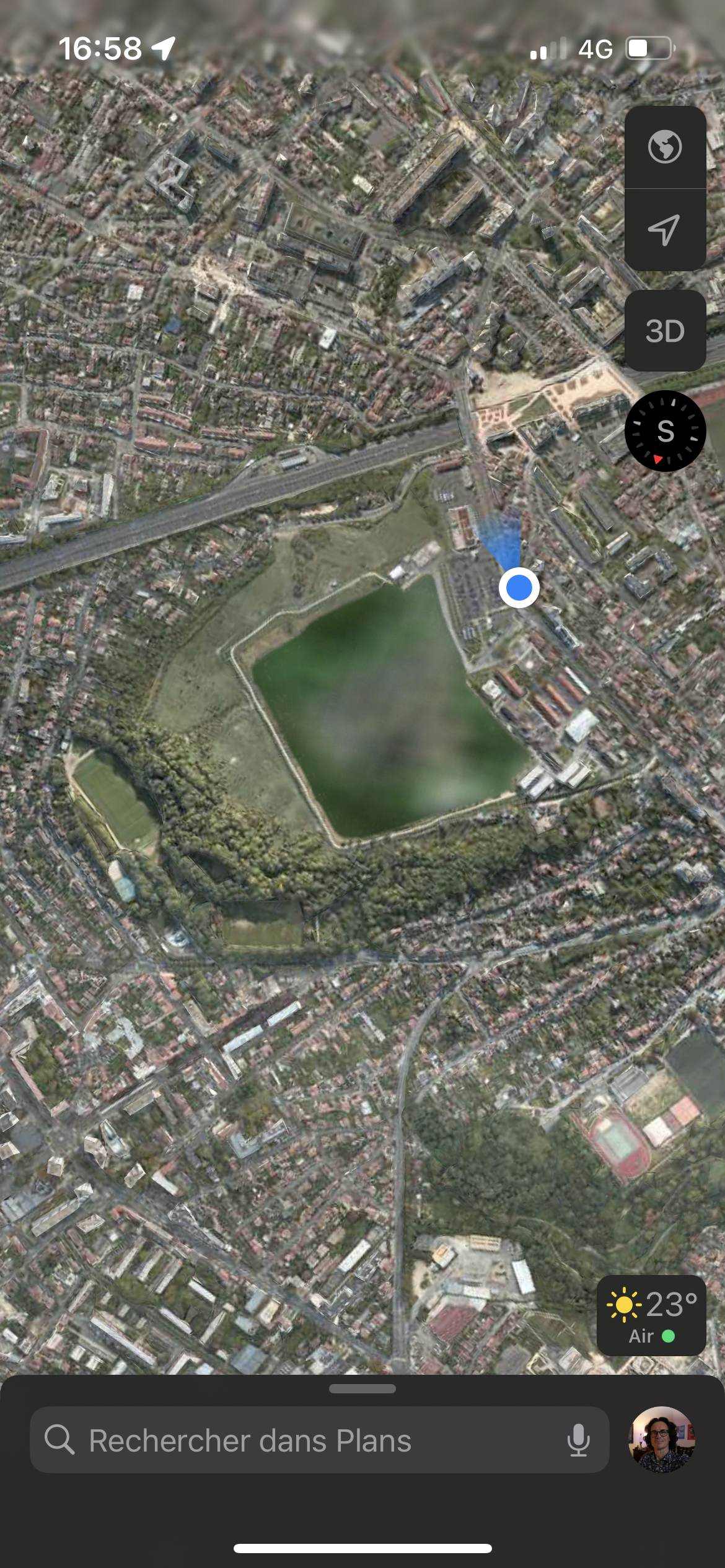 Fort de Rosny : POTA Inaccessible