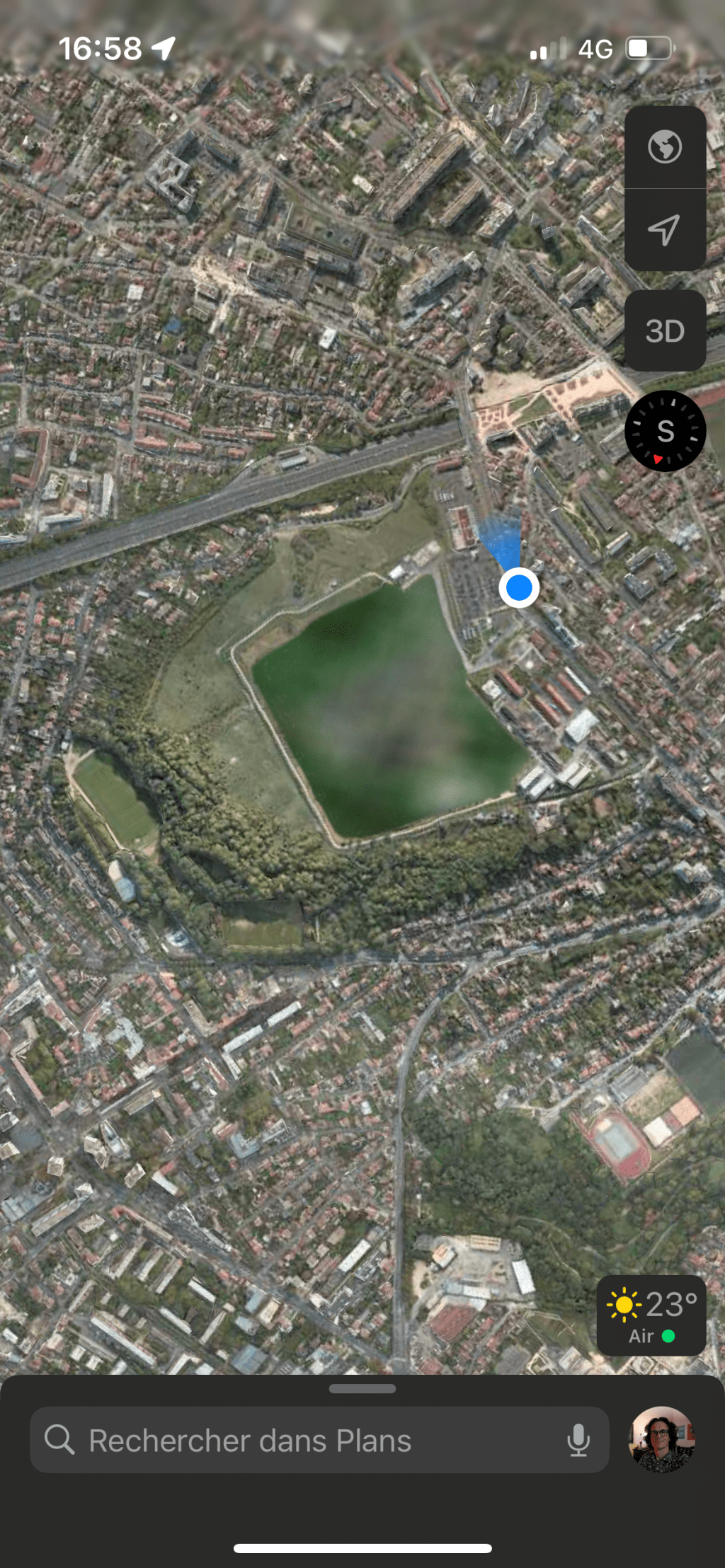 Fort de Rosny : POTA&nbsp;Inaccessible