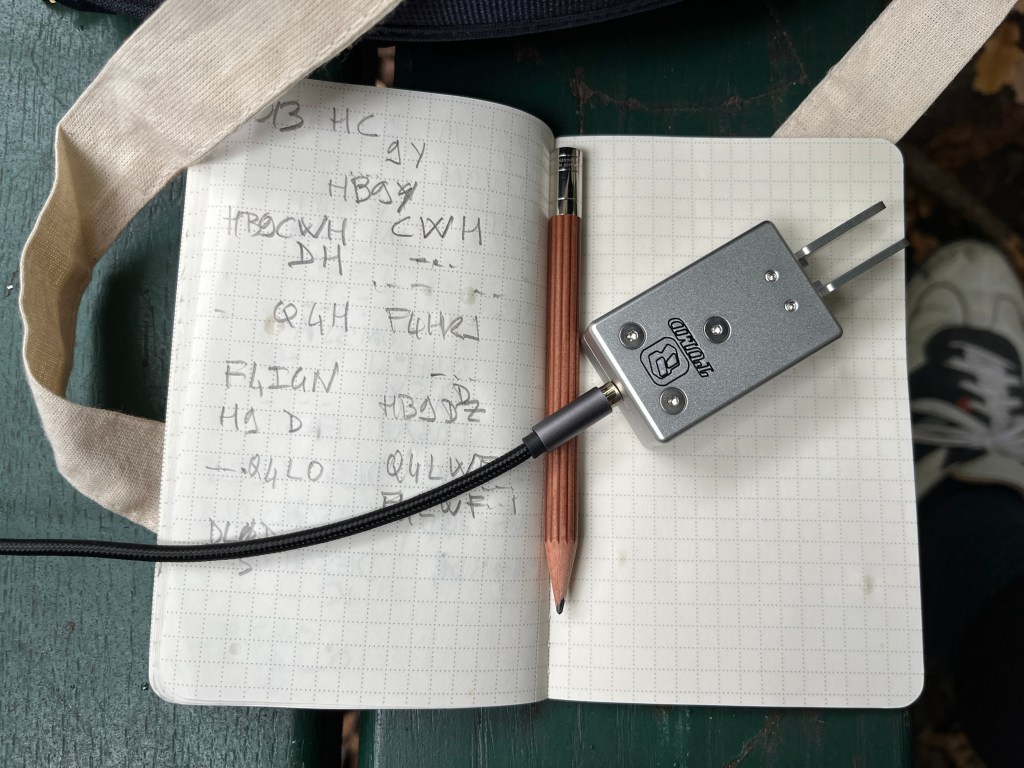 POTA CW et Paddle&nbsp;Tumd