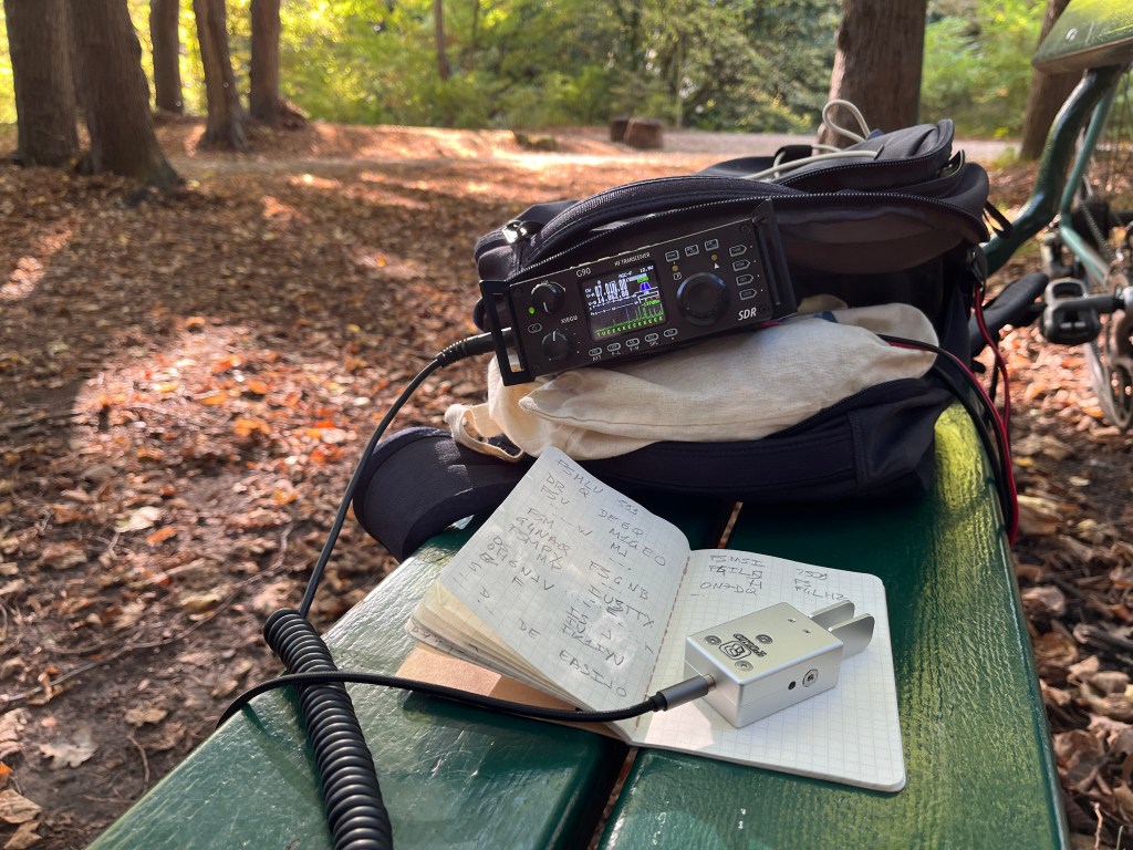 POTA CW au Lac des&nbsp;Minimes