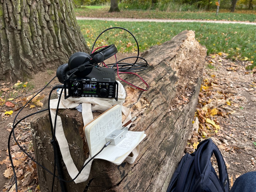 POTA CW dans la&nbsp;Tempête