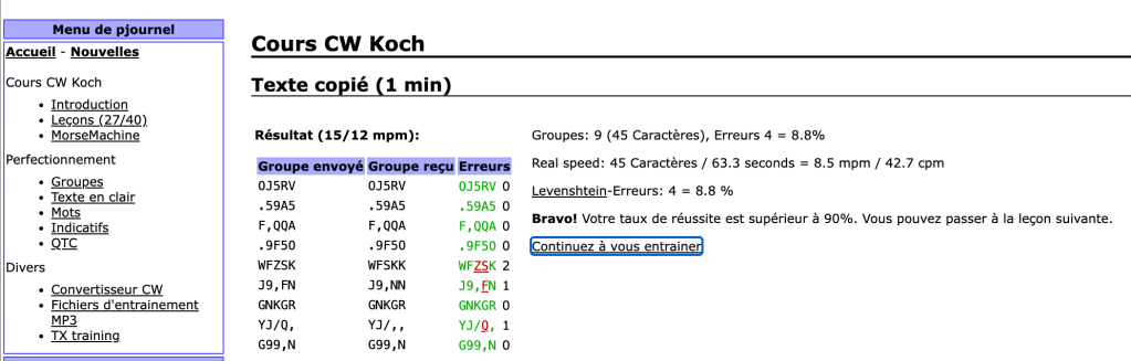 CW : Les Plateaux du Cours&nbsp;Koch