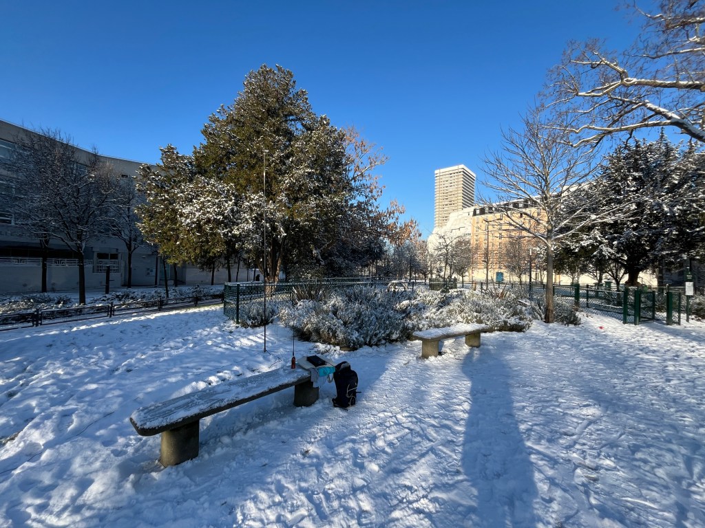 POTA Porte d'Italie Sous la Neige
