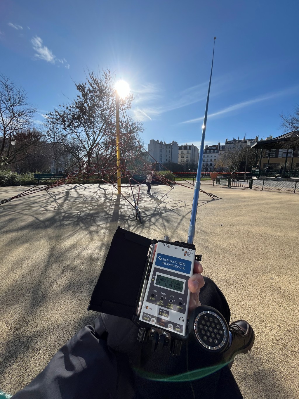 Elecraft KH1, Premier POTA en Vidéo