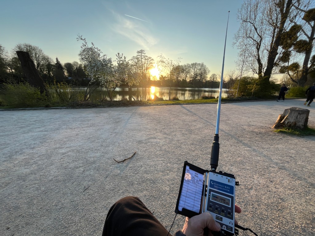 Test Antenne MFJ 1840T pour le KH1