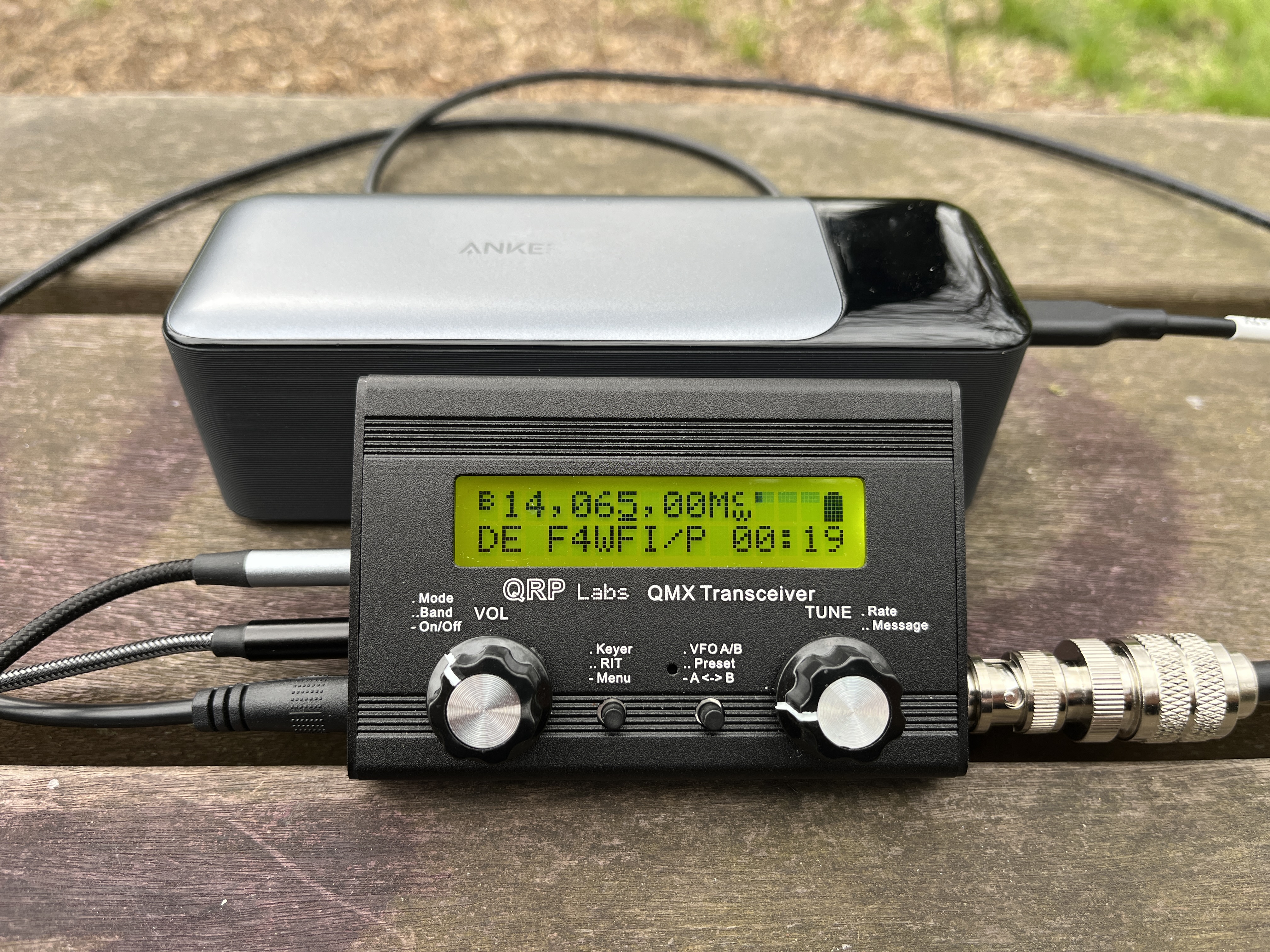 QRP Labs QMX en POTA
