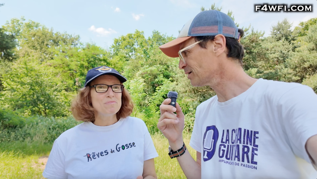 F4NIB : Interview d'une Femme&nbsp;Radioamateur