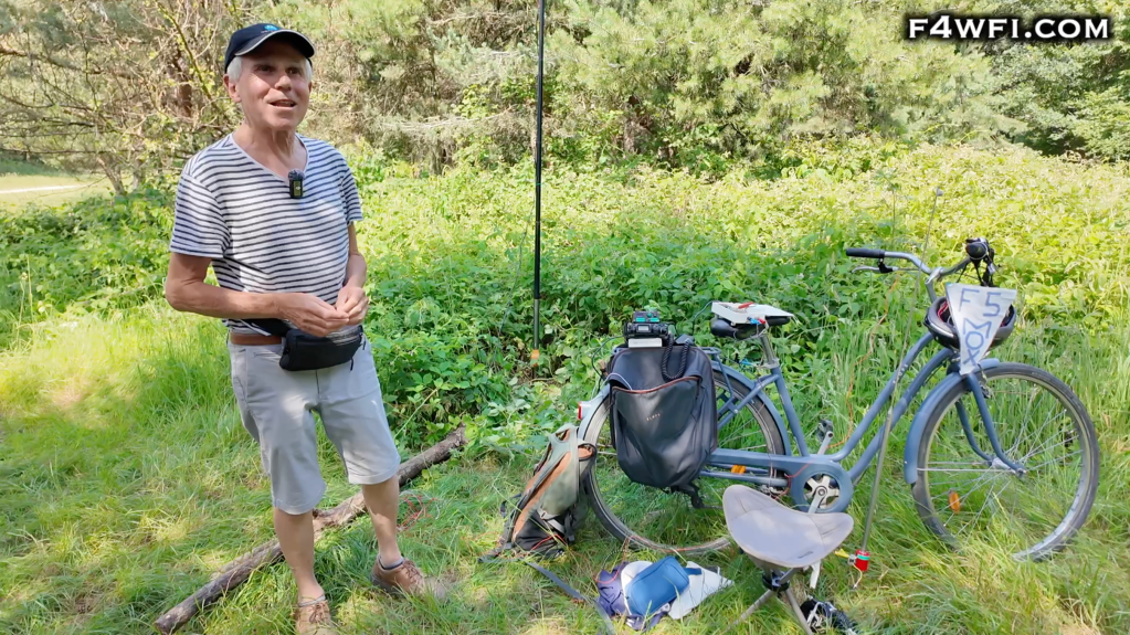 Gérard F5MOX Présente Son Antenne&nbsp;Vélo