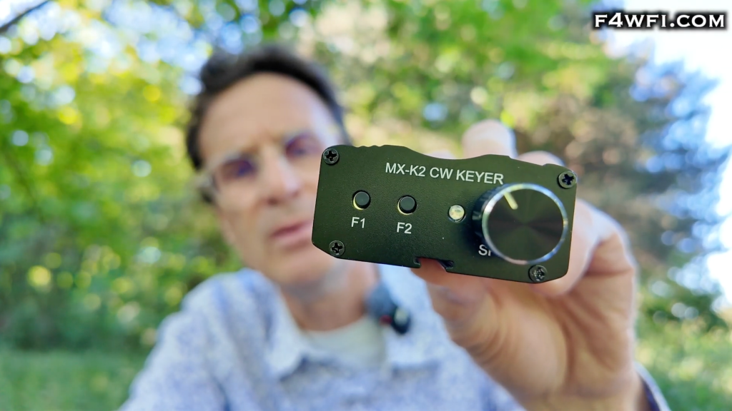 Keyer MX K2, Test en&nbsp;POTA