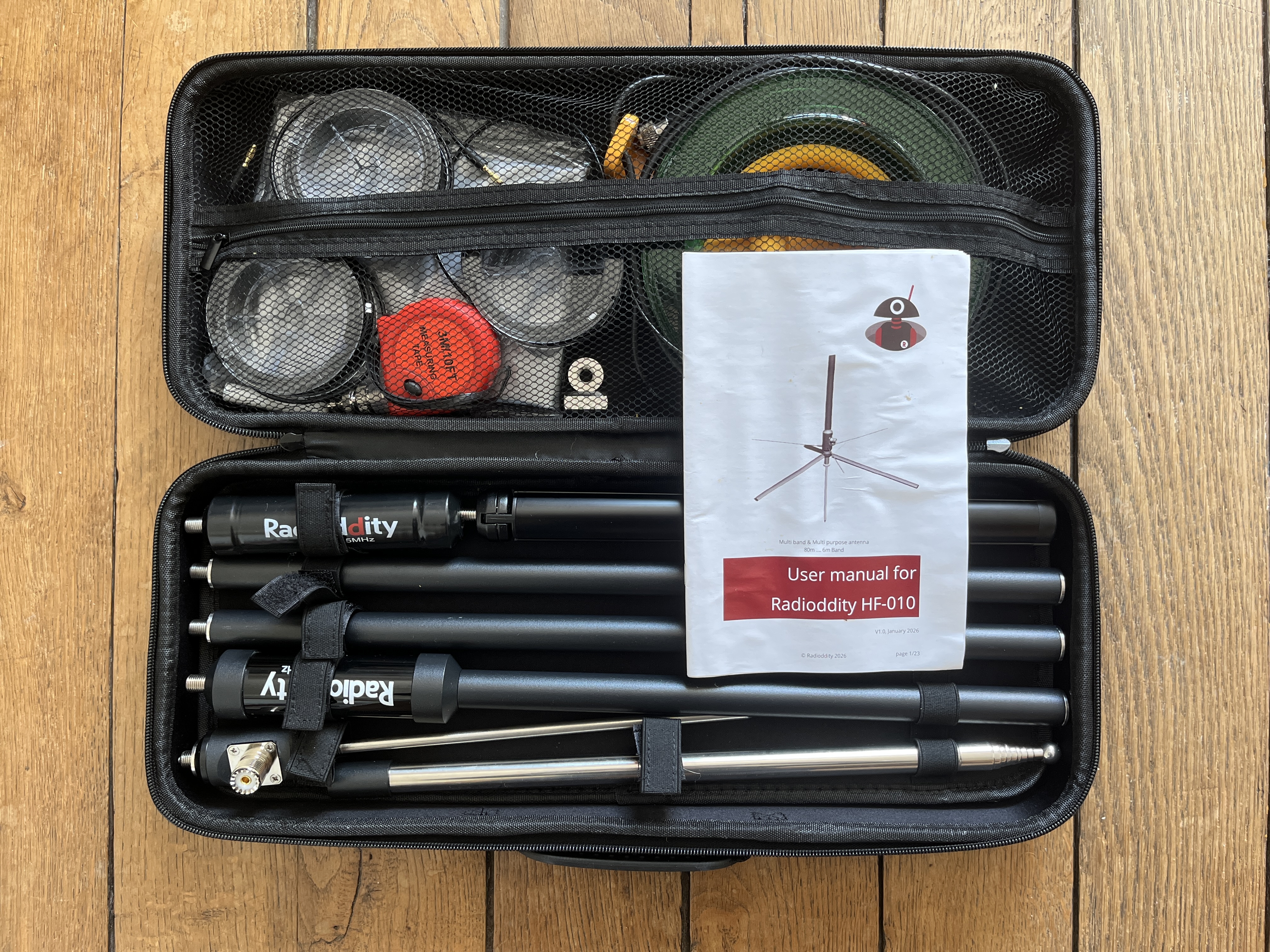 Test Antenne Radioddity HF-010 en POTA