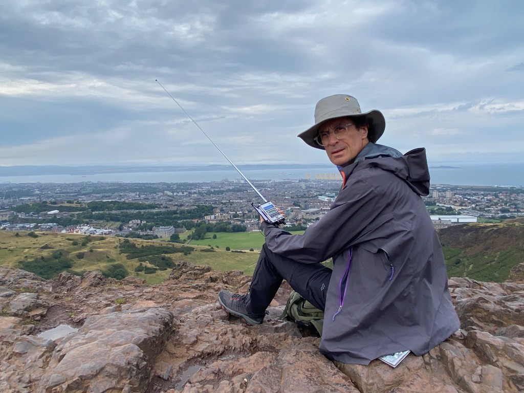 SOTA / POTA à Edimbourg en Ecosse