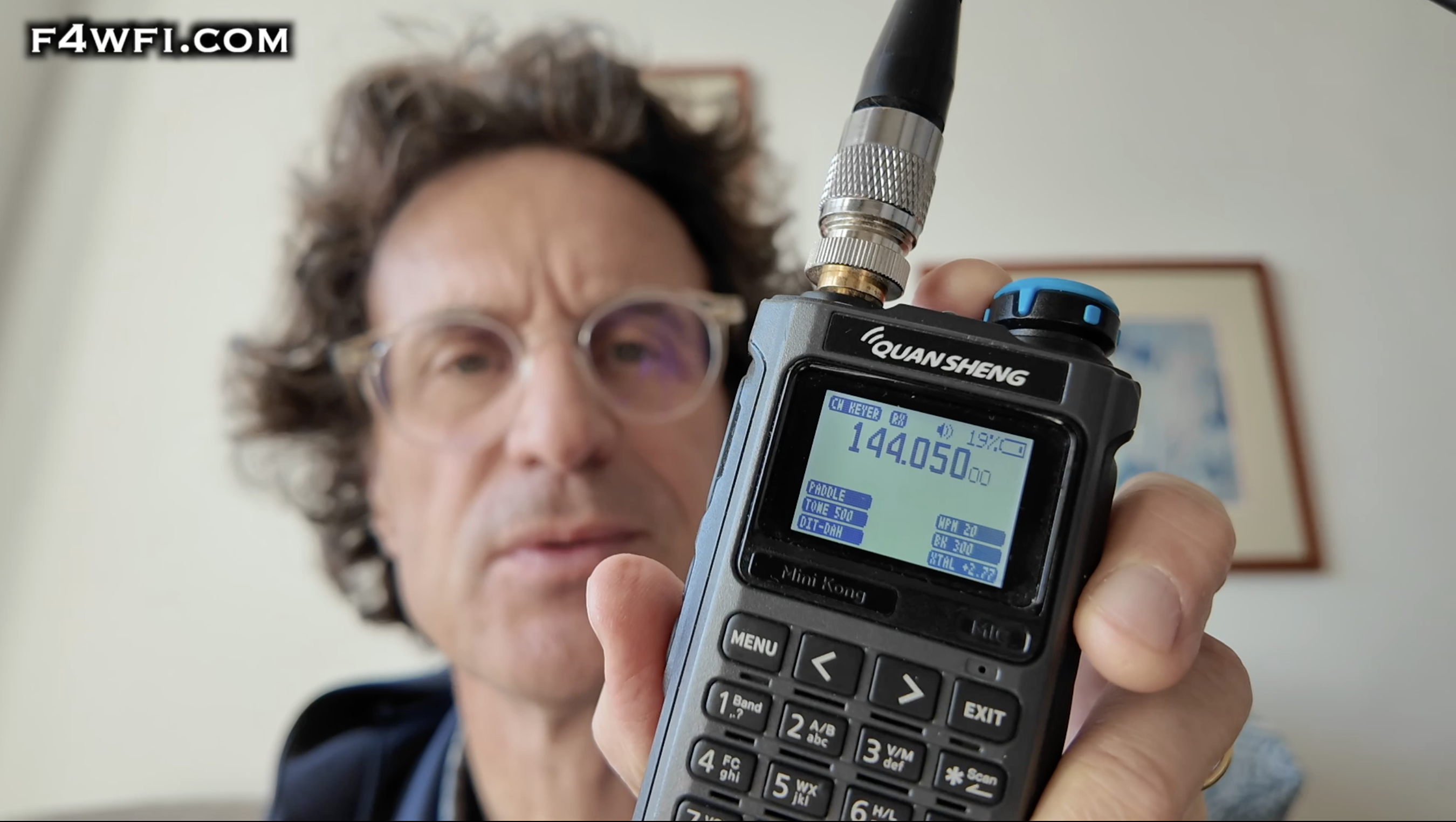 QSO CW 2m F4HWN 6.1.0 Labs / CW Keyer